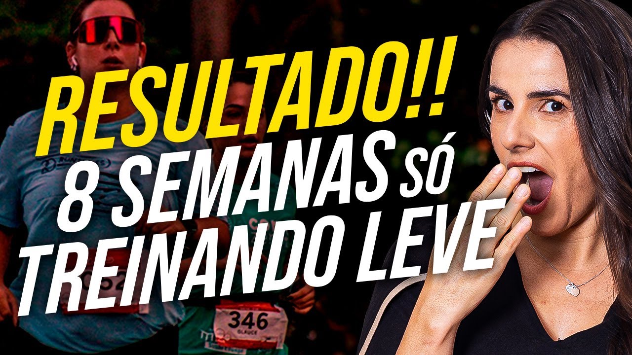 O RESULTADO: 8 SEMANAS SÓ TREINANDO LEVE | Resultados do experimento FalaLu