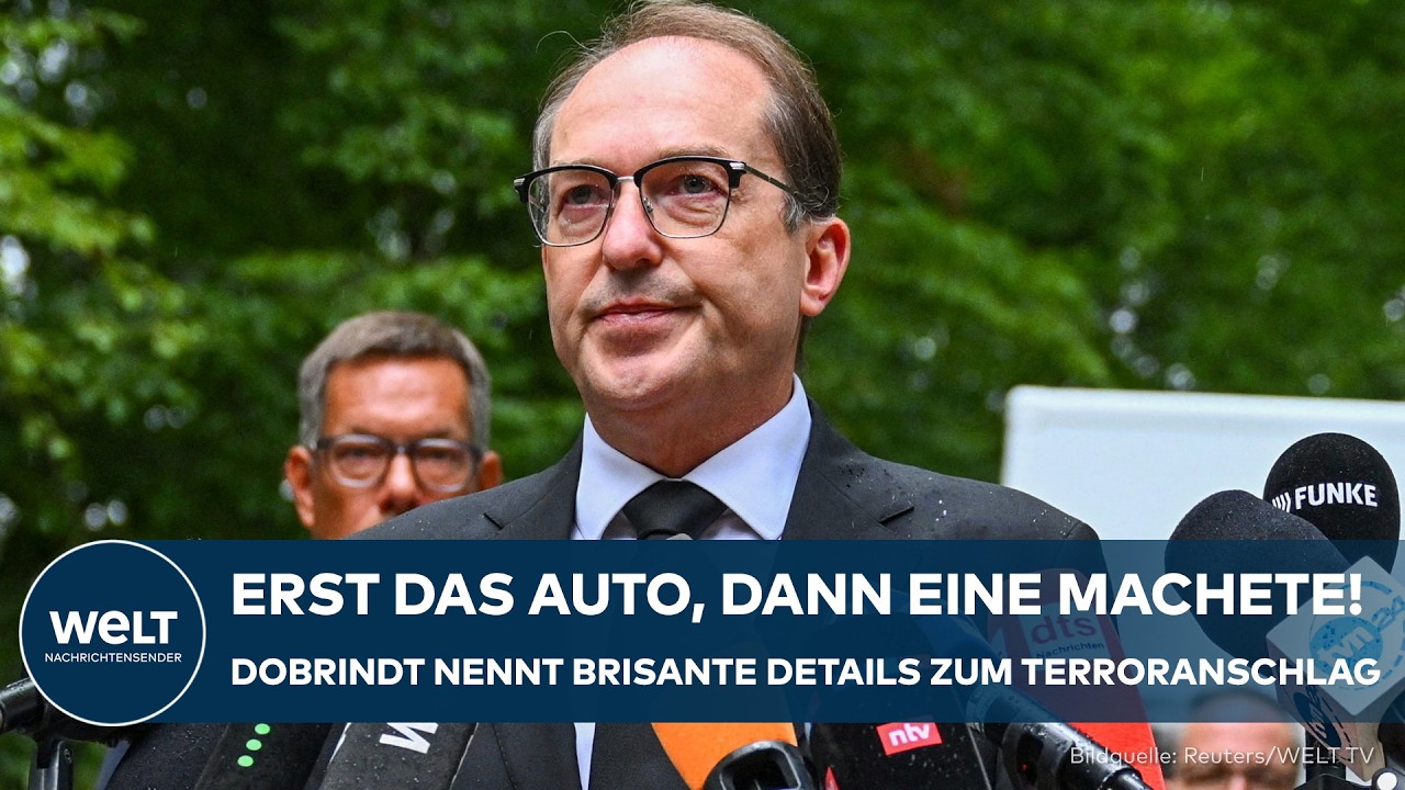 DOBRINDT: „Islamistischer Terroranschlag“ in Berlin! Erst das Auto, dann eine Machete! Neue Details!