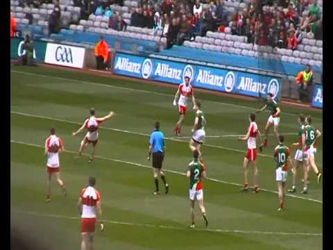 A point by Sean Leo McGoldrick for Derry