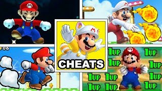 12 FUN And AWESOME CHEATS for New Super Mario Bros 2