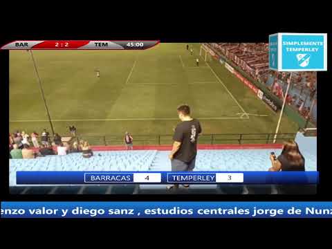 Club Atletico Temperley Vs Club Atletico Barracas Central  Vivo