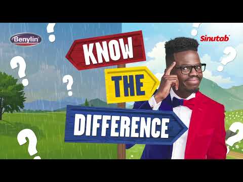 Benylin and Sinutab present Know the Difference!