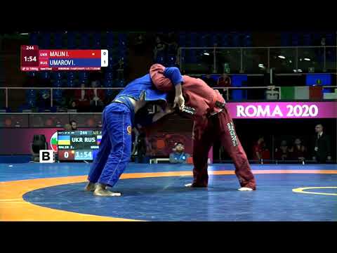 1/2 Men's GP Gi - 100 kg: I. MALIN (UKR) v. I. UMAROV (RUS)