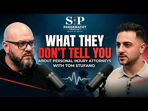 #43 What to Know Before You Call a Personal Injury Attorney | Tom Stufano | Padernacht Podcast