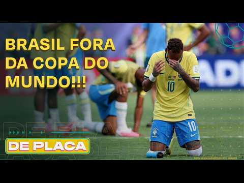 BRASIL ELIMINADO DA COPA PELA NORUEGA; HAALAND CARRASCO; PORTUGAL X ESPANHA | De Placa 06/07/26