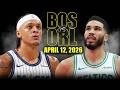 Boston Celtics Vs Orlando Magic Full Game Highlights April 12 2026 NBA Season