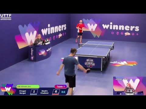 WINners CUP table 1 01.02 Chugai Sergei - Siedin Vladimir 21:30