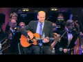 James Taylor y el Coro Mormon del Tabernaculo. (The water is wide / Lonesome road)