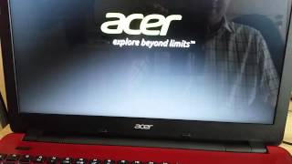 Acer DVD Problem Test 1 Acer E5-571-589Q Intermittent DVD drive problem