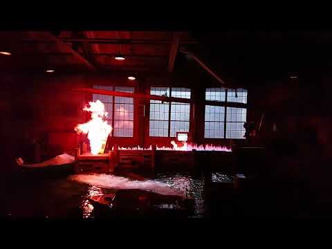 Hurricane Special Effect Show - Universal Studios Singapore - 14Sep2017