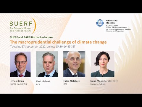 SUERF Baffi Bocconi - Macropru challenge of climate change - 20220927