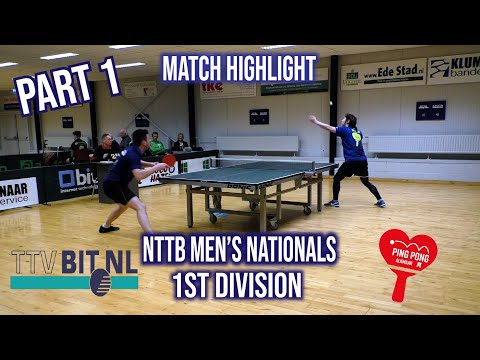 1st division Bit.nl vs PingPongAlkmaar part 1