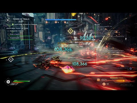 1 Million damage in GodFall