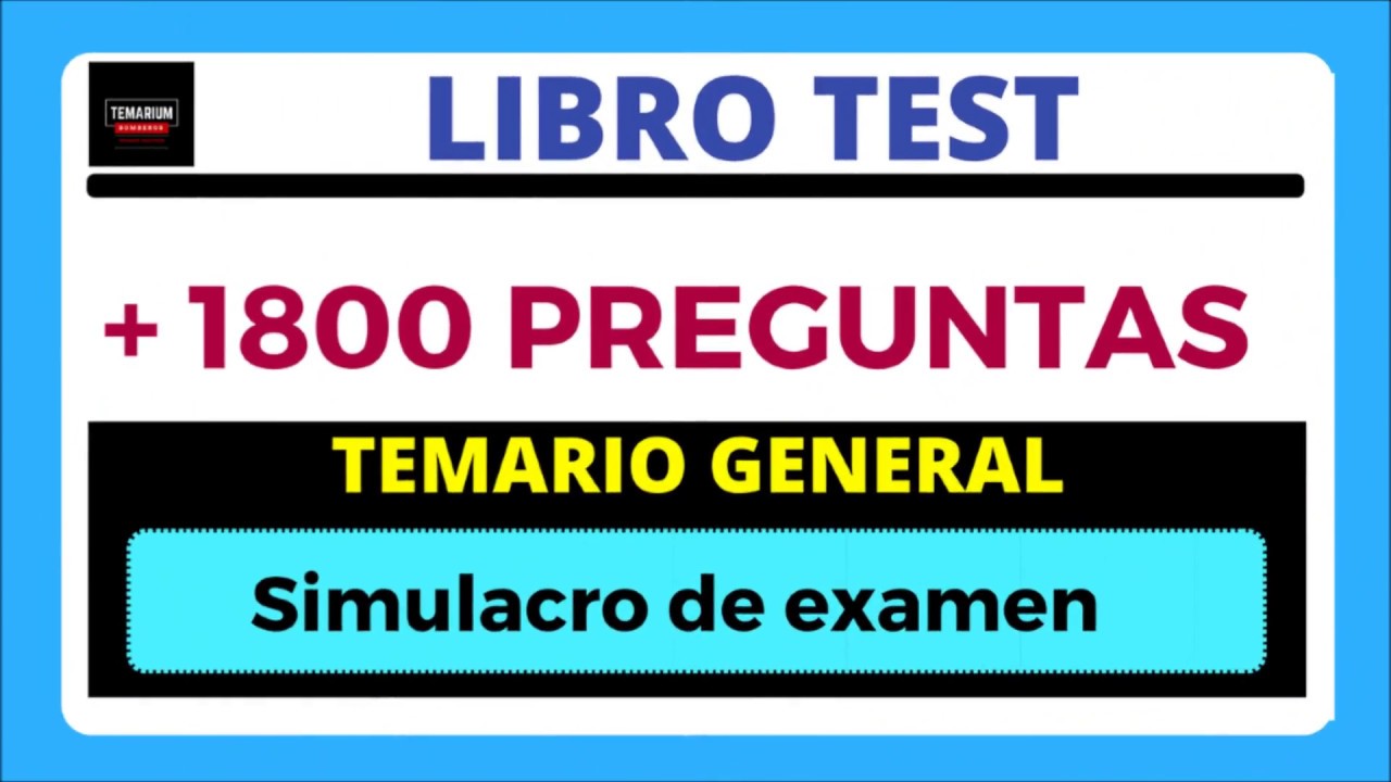 TEST 1 TEMARIO GENERAL