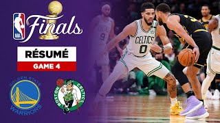 🏀 Résumé VF – NBA Finals : Golden State Warriors @ Boston Celtics – Game 4
