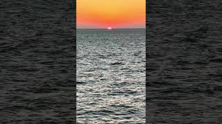 Sunset on Regal Princess in the Gulf