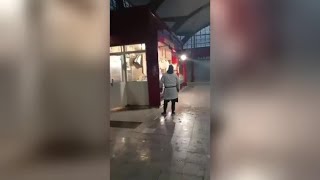 Maltempo a Roma, allagamenti dal mercato del Trullo alla sala del Municipio XI