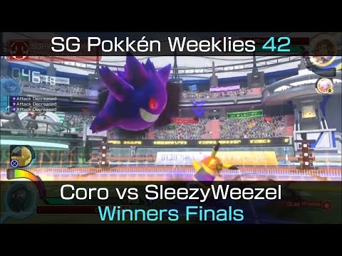 SGPW v. 42 - Pokkén DX Winners Finals: Coro (Libre, Chandelure) vs. SleezyWeezel (Blastoise, Gengar)