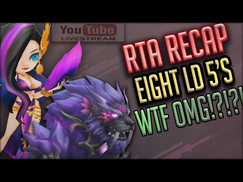 RTA G2 LD5 Acct - Highlights of my RTA fights Streaming on Rifa's Acct : Summoners War