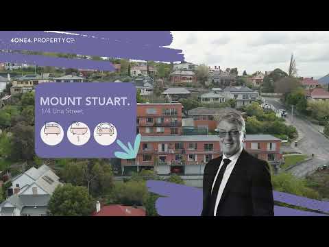 1/4 Una Street, Mount Stuart, TAS 7000, 1 कमरे, 1 बाथरूम, Unit