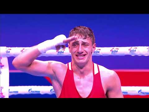 Quarterfinal 1 OEZMEN Kerem TUR - BLUE THAPA Shiva IND- Light Welterweight (63.5kg)