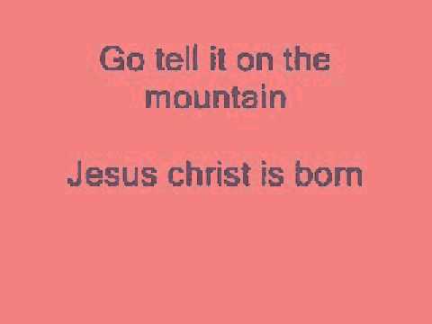 Video thumbnail for Go Tell It On the Mountain