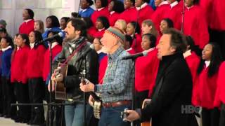 Pete Seeger &amp; Bruce Springsteen - This Land is Your Land - Obama Inauguration
