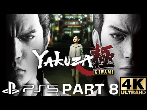 YAKUZA KIWAMI Walkthrough Gameplay Part 8 | PS5, PS4 | 4K HDR (No Commentary Gaming)