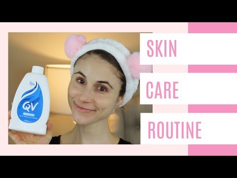 SKIN CARE ROUTINE (OILY, DRY, SENSITIVE) WITH QV SKIN CARE| DR DRAY
