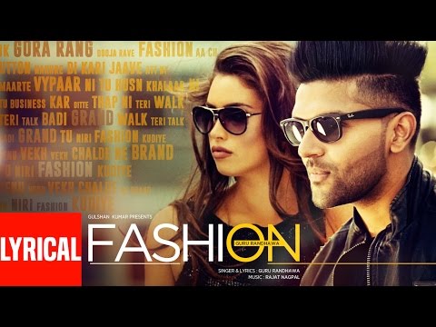 Fashion (Lyrical) — watch video