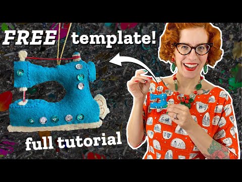 Free Patterns For Felt Ornaments