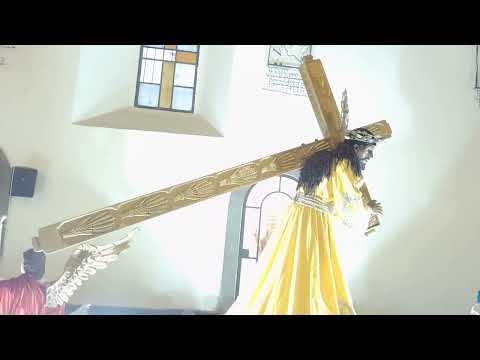 Guatemala 4k Segundo Viernes de Cuaresma en Alotenango – Procesión entre los tres volcanes