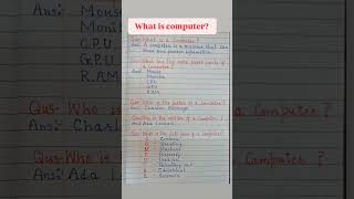 What is computer?? #computer #ytshorts
