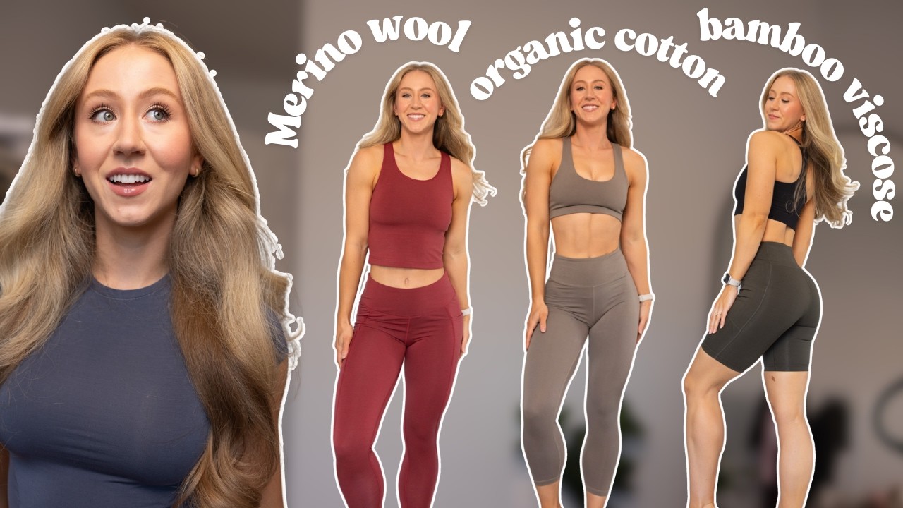 I Tested Natural Fiber leggings: Cotton vs Wool vs Bamboo!