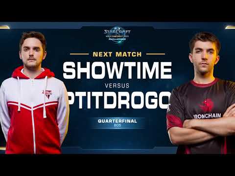 PtitDrogo vs ShoWTimE PvP - Quarterfinals - WCS Challenger EU Season 1
