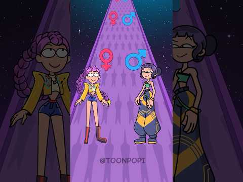 Funny Epic Challenge! Kiss Run Rumi vs Zoey | Kpop Demon Hunters