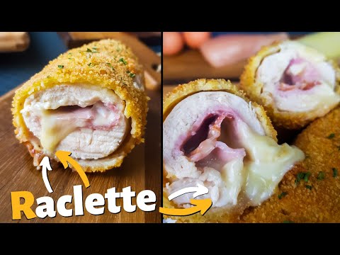 LA RECETTE DU CORDON BLEU Bacon et Raclette (sans musique) - Nice2MeatU