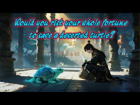 Would you risk your whole fortune to save a deserted turtle? #animerecap #anime #manga