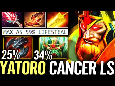 🔥 YATORO WTF Satanic Wraith King — Cancer 59% Lifesteal + Bloodthorn Radiance DESPITE ALL Dota 2 Pro