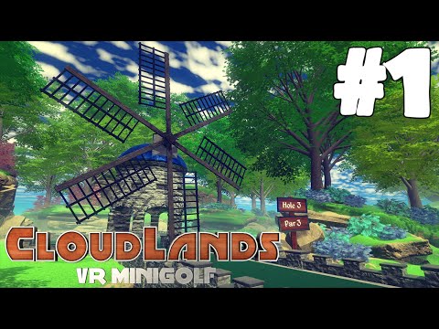 VR Golfing Prodigies - Cloudlands VR Minigolf w/ Facecam
