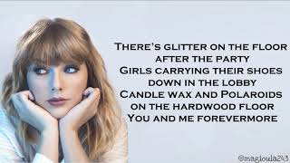 Taylor Swift - New Year&#39;s Day (Lyrics)