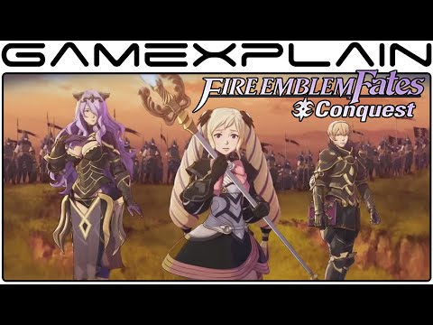 Fire Emblem Fates: Conquest - 20 Minutes of Chapter 10 Gameplay (English)