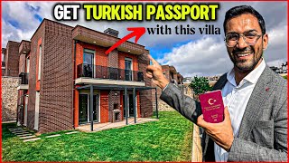 Get this villa with Turkish passport 🏠🇹🇷