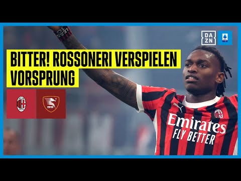 Torehagel in Mailand! Rossoneri verspielen Führung: AC Milan - Salernitana | Serie A | DAZN