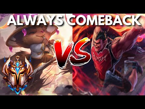 WHAT TO DO IF YOU LOSE LANE VS DARIUS [Teemo vs Darius]