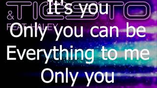 Kaskade - Only you (Lyrics Video)