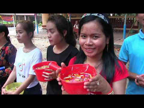 🇰🇭 Celebate Khmer New Year 2019 in Malorng Village, Takeo, Cambodia Trip 2019 Clip 6