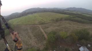 preview picture of video 'Unlocked spark plug @Muaklek : Thailand PPG Siam Paramotor พารามอเตอร์'