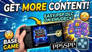 Easily Add DLC to PSP Games on EmuDeck! (Steam Deck Guide)