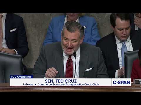 Sen. Ted Cruz (R-TX) Questions FCC Chair Carr about Jimmy Kimmel